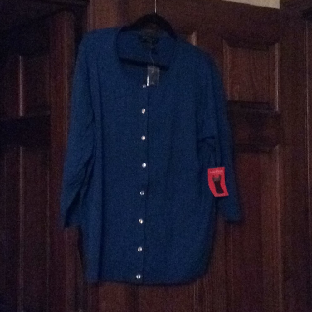 New royal blue cardigan